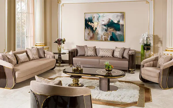  Lüks Mobilya Koltuk Takımı 